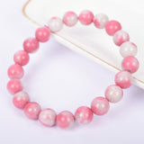 High quality dark pink rhodonite brecelet