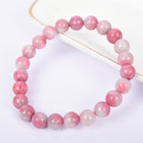 High quality dark pink rhodonite brecelet
