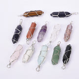 Metal wire wrapping DT pendent