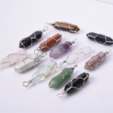 Metal wire wrapping DT pendent