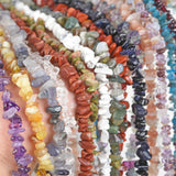 crystal chips long string regular Gemstones Healing Crystal Loose Bead