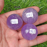 about 1 inch Amethyst sphere