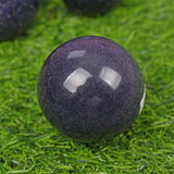 man-made blue sandstone sphere