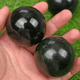 man made Green sandstone sphere