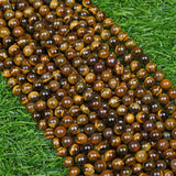 【Loose beads--Yellow tiger eye】