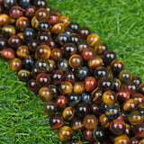 【Loose beads--3 Color Tiger Eye】