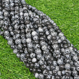 【Loose beads--Snowflake Obsidian】