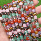 【Loose beads--Mixed Quartz】