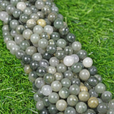 【Loose beads--Green Rabbit hair】