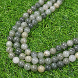 【Loose beads--Green Rabbit hair】