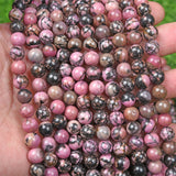 【Loose beads--Rhodonite】