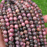【Loose beads--Rhodonite】