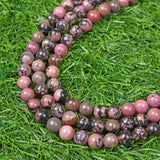【Loose beads--Rhodonite】