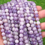 【Loose beads--Lepidolite】