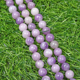 【Loose beads--Lepidolite】