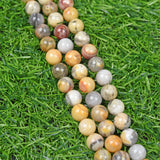 【Loose beads--Crazy Lace Agate】