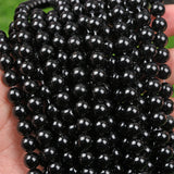 【Loose beads--Black Obsidian】