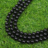 【Loose beads--Black Obsidian】