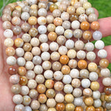 【Loose beads--Coral jade】
