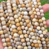 【Loose beads--Coral jade】