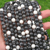 【Loose beads--Zebra Stone】