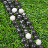 【Loose beads--Zebra Stone】