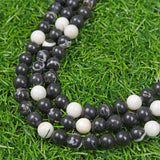 【Loose beads--Zebra Stone】