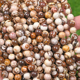 【Loose beads--Chocolate zebra】