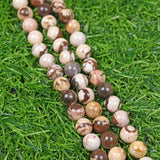 【Loose beads--Chocolate zebra】