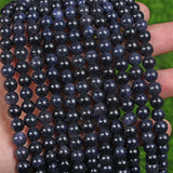 【Loose beads--Blue SandStone】