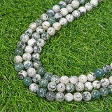 【Loose beads--Moss Agate】
