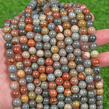 【Loose beads--Polychrome Jasper】
