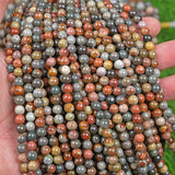 【Loose beads--Polychrome Jasper】