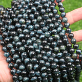 【Loose beads--Blue Tiger Eye Grade A】