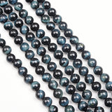【Loose beads--Blue Tiger Eye Grade A】