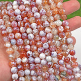 【Loose beads--Red/Blue/Black Fire Agate】
