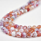 【Loose beads--Red/Blue/Black Fire Agate】
