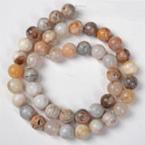 【Loose beads--Bamboo Agate】