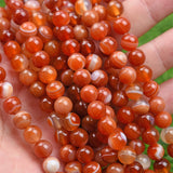 【Loose beads--Carnelian】