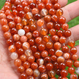 【Loose beads--Carnelian】