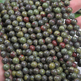 【Loose beads--Dragon Blood Stone】