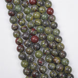 【Loose beads--Dragon Blood Stone】