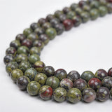【Loose beads--Dragon Blood Stone】