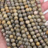 【Loose beads--Purple pic stone】