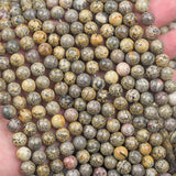 【Loose beads--Purple pic stone】