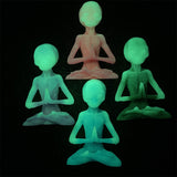 5.5 inch luminous alien carving