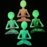 5.5 inch luminous alien carving
