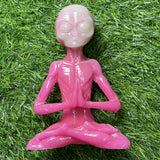 5.5 inch luminous alien carving