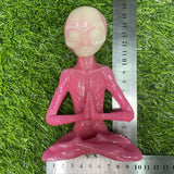 5.5 inch luminous alien carving