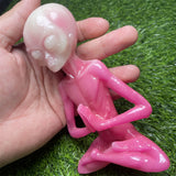 5.5 inch luminous alien carving
